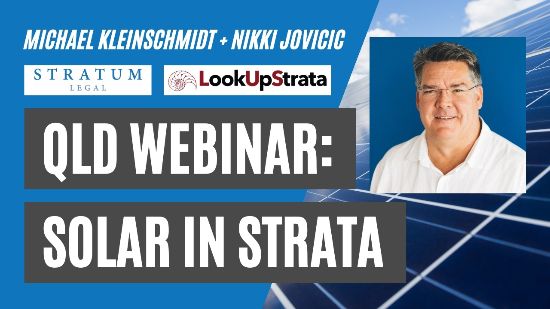 QLD WEBINAR: Ask Us Anything - Solar in Strata