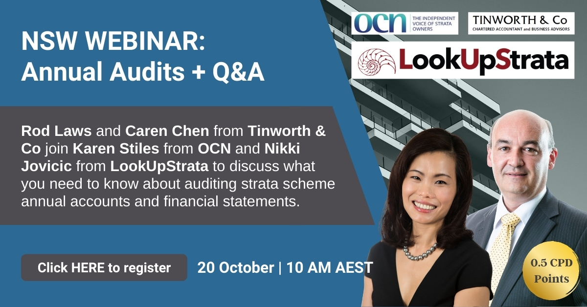  NSW: Annual Audits + Q&A