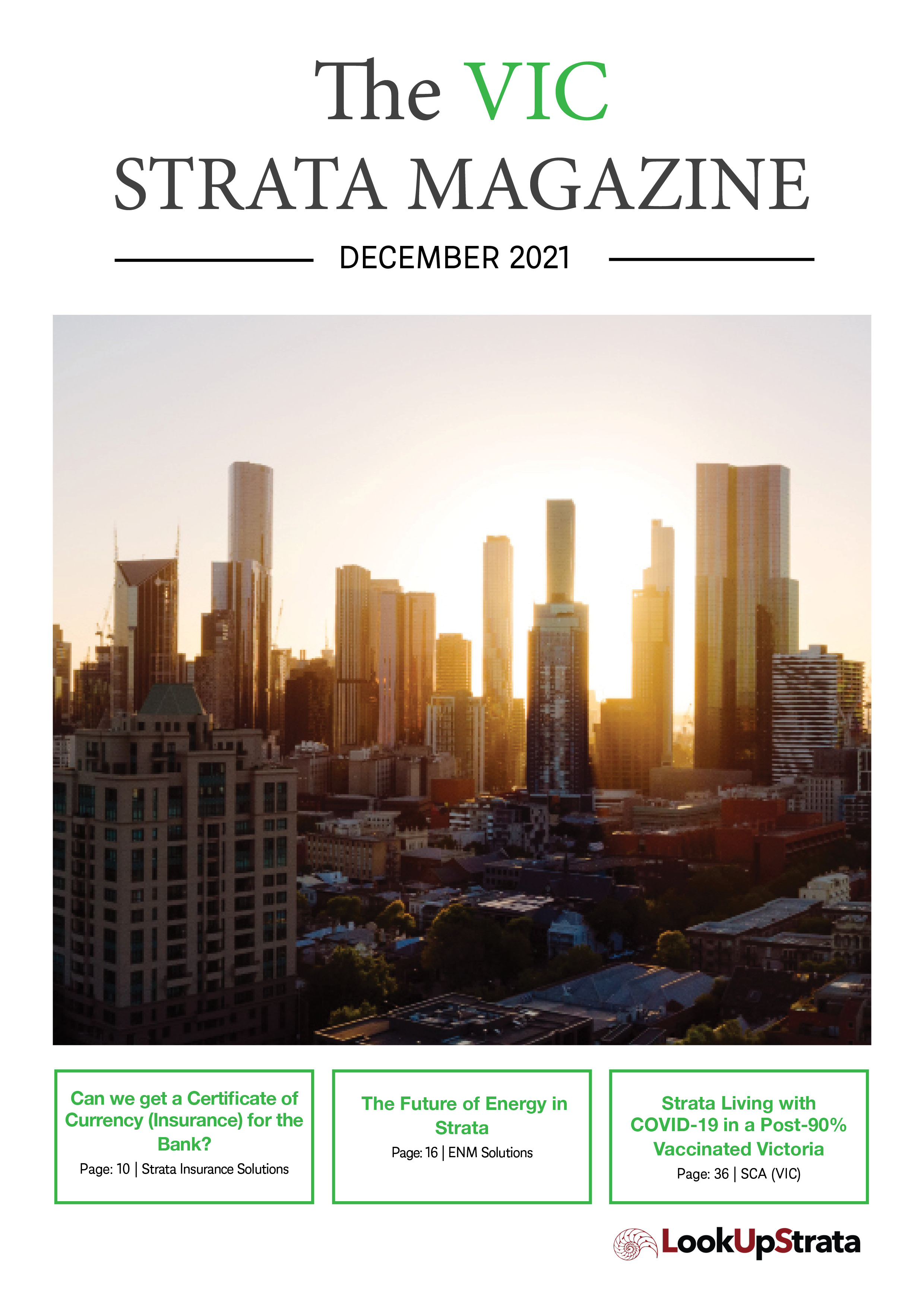 The VIC Strata Magazine