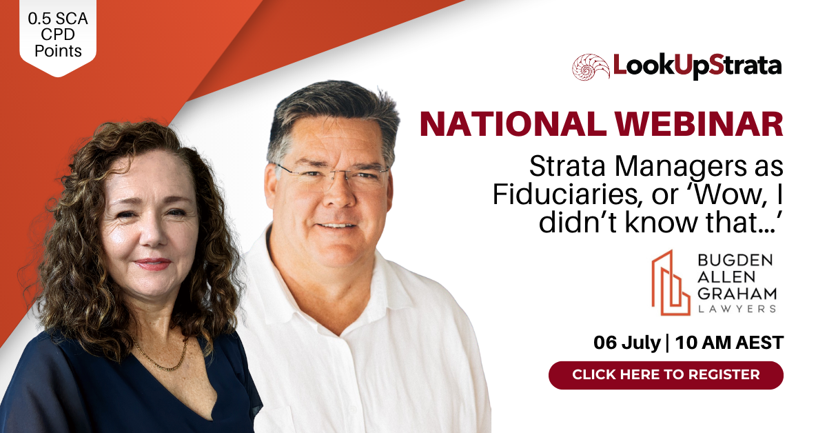 NAT: Strata Managers as Fiduciaries, or ‘Wow, I didn’t know that…’