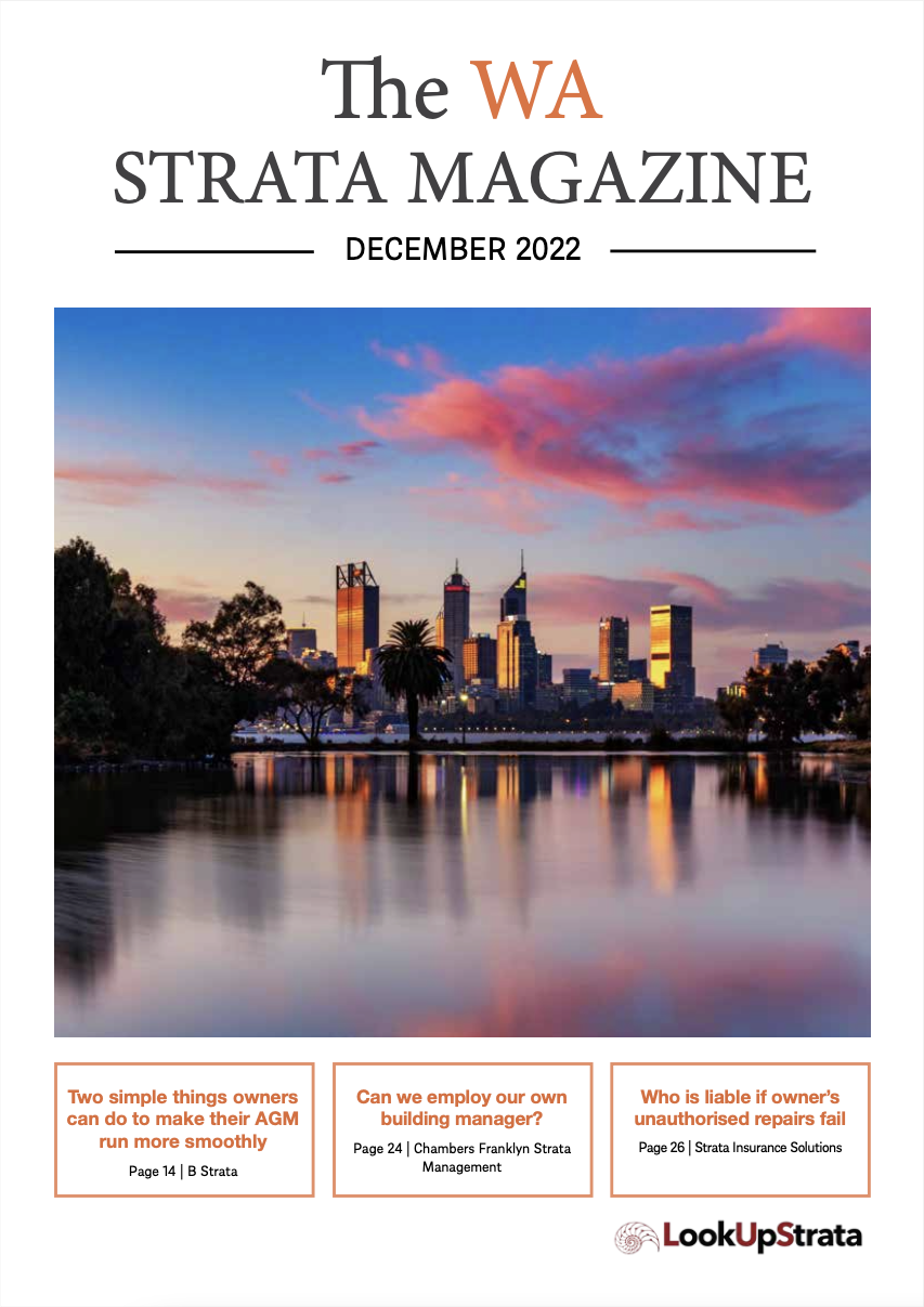 The WA Strata Magazine