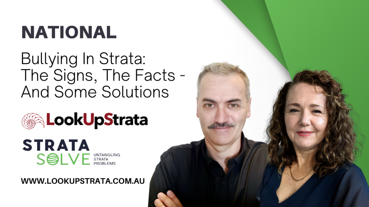 NAT: Bullying In Strata: The Signs, The Facts – And Some Solutions